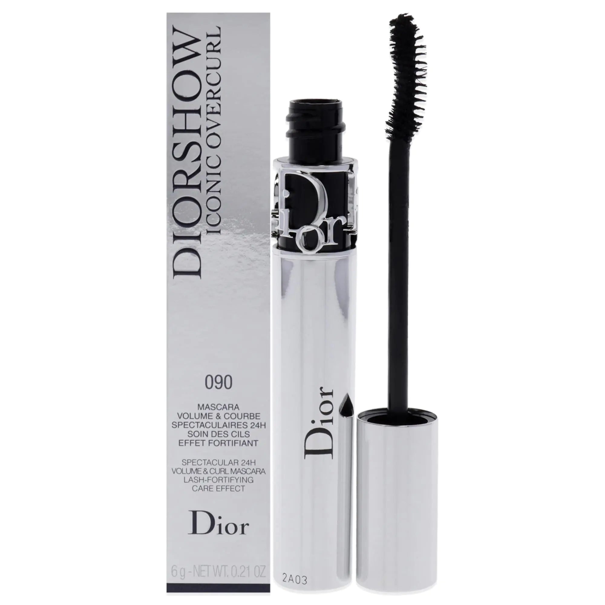 •	Dior Diorshow Iconic Overcurl Mascara – 090 Over Black